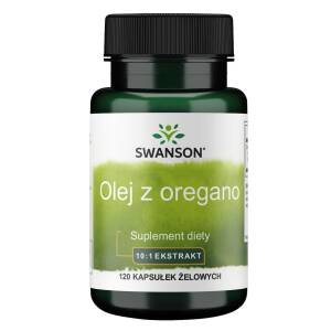 SWANSON Oregano Oil 120 kapsu³ki ¿elowe - Nuvalia
