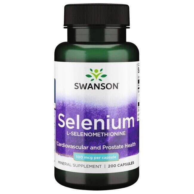 SWANSON Selen SeLECT 100 mcg 200 kapsler - Nuvalia
