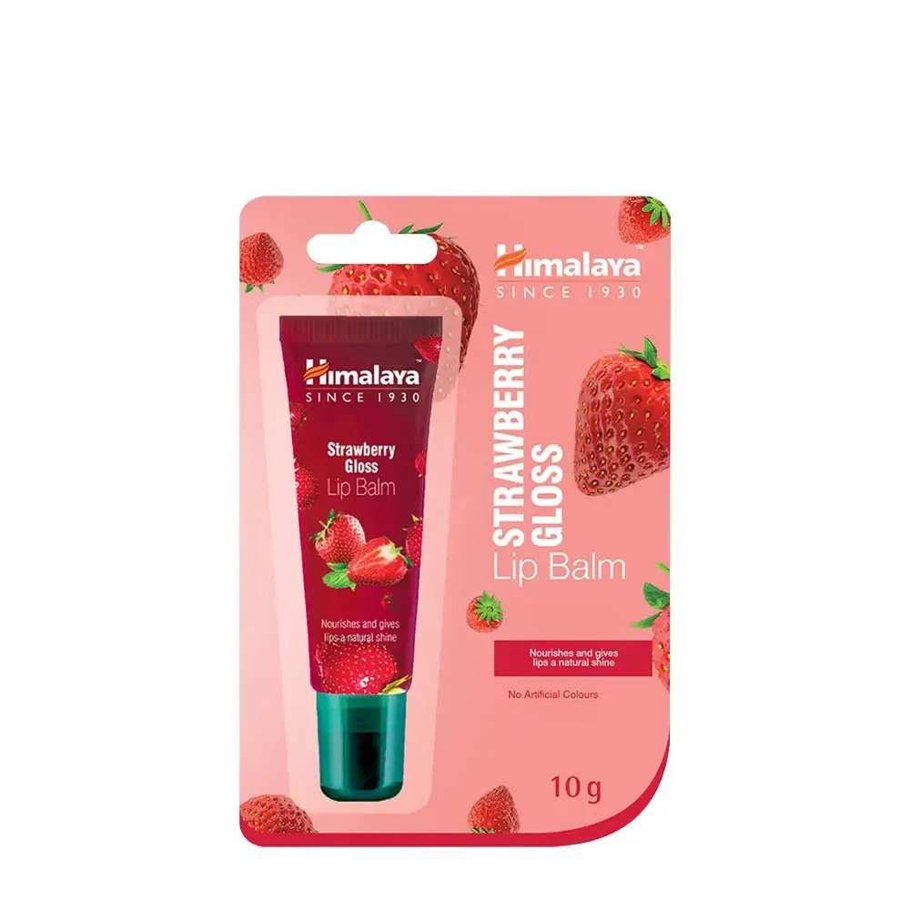 Strawberry Gloss læbepomade – 10 g – Nuvalia