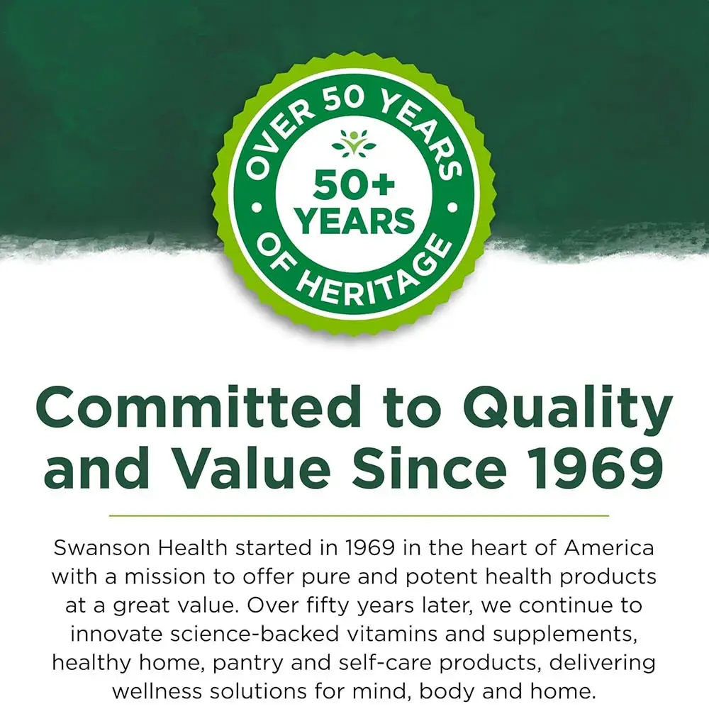 Swanson Activated B-Complex High Bioavailability (60 Veggie Capsules) - Billede 3