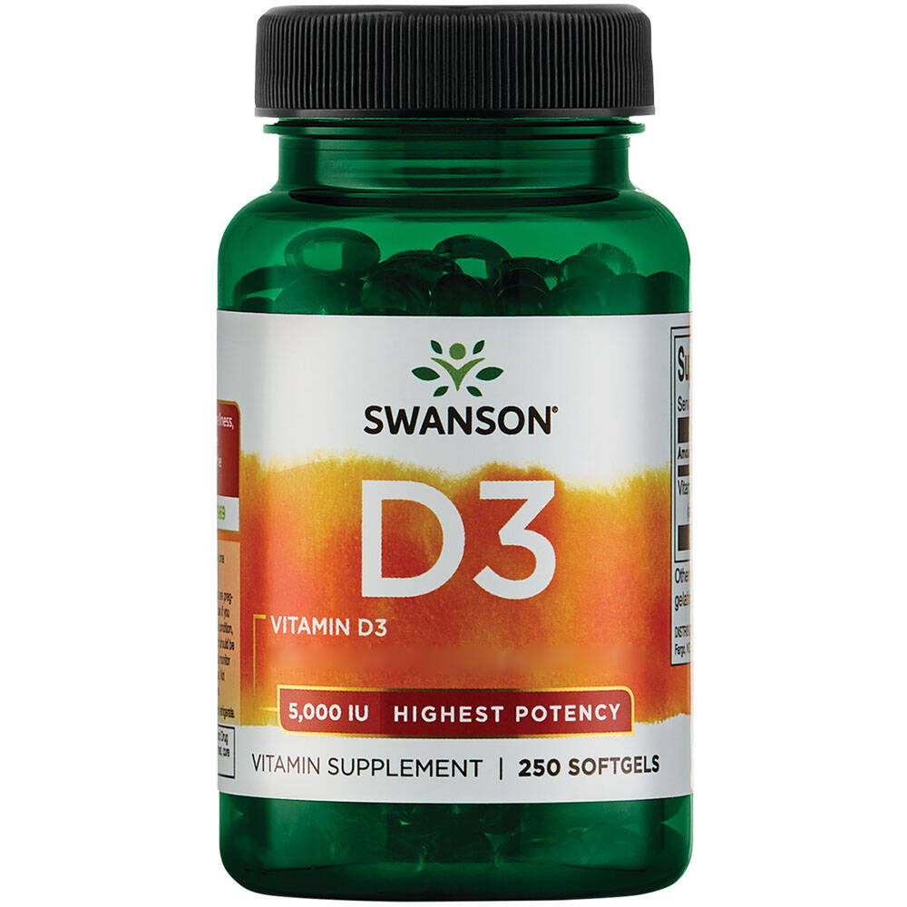 Swanson Vitamin D3 (250 Softgels) - Billede 4