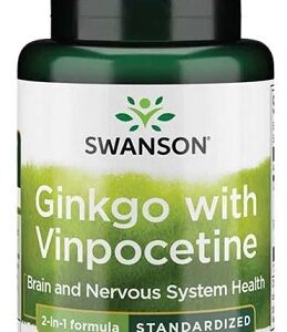 Ginkgo with Vinpocetine Standardized - 60 caps