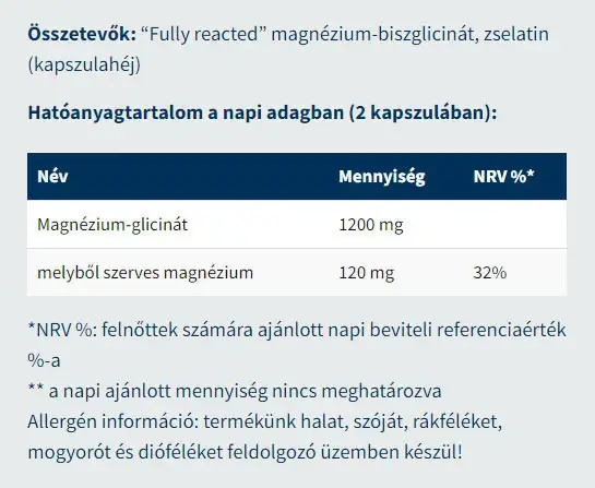 USA medical Magnesium Bisglycinate (60 kapsler) - Billede 2