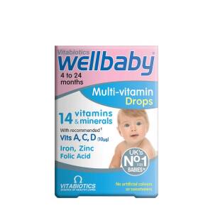 Vitabiotics Wellbaby multivitamindråber (30 ml) - Nuvalia