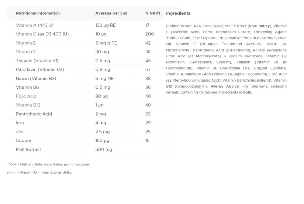 Vitabiotics Wellbaby Multi-vitamin væske (150 ml) - Billede 2