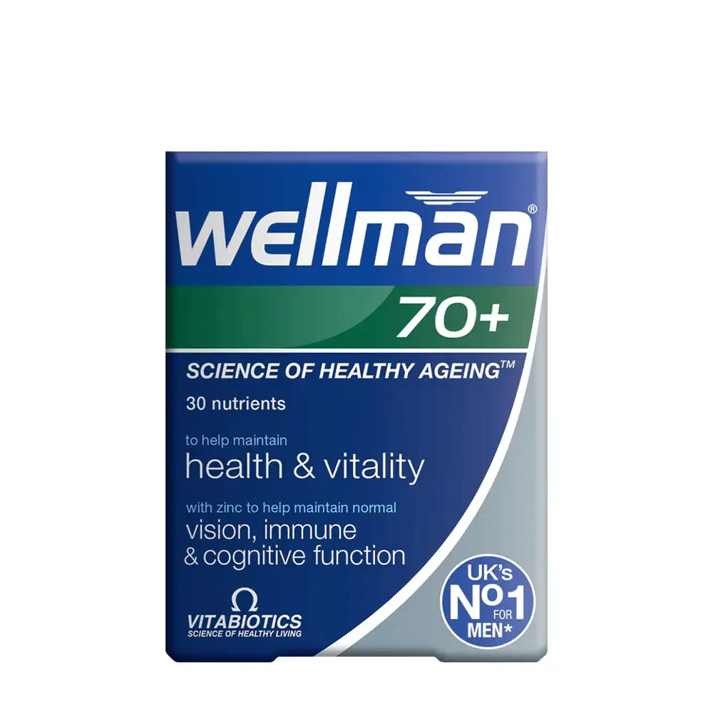 Vitabiotics Wellman 70+ (30 tabletter) - Nuvalia