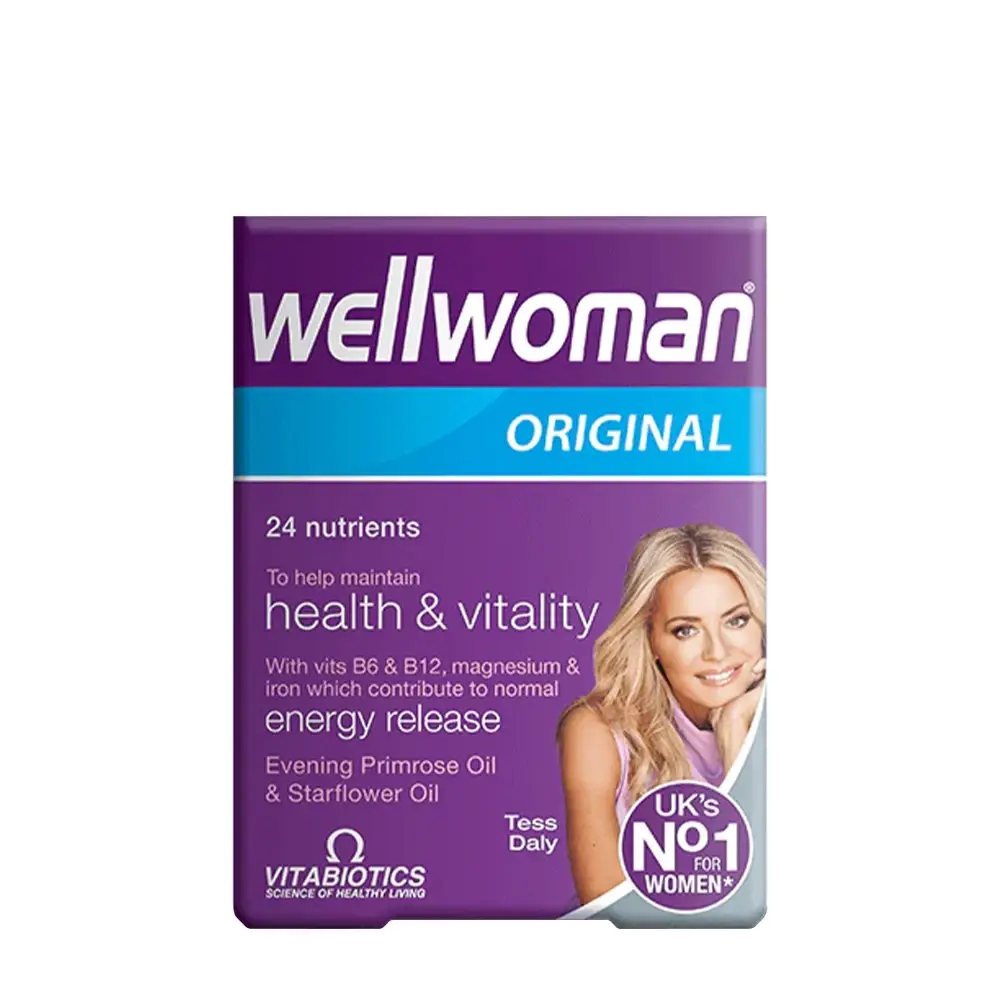 Vitabiotics Wellwoman Original – Multivitamin til kvinder (30 kapsler) – Nuvalia