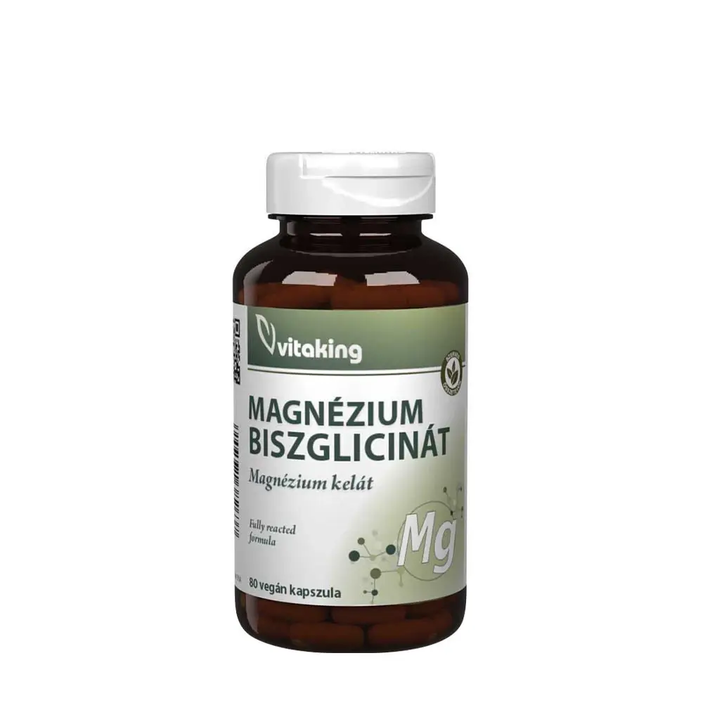 Vitaking Økologisk magnesiumbisglycinat (80 kapsler) – Nuvalia