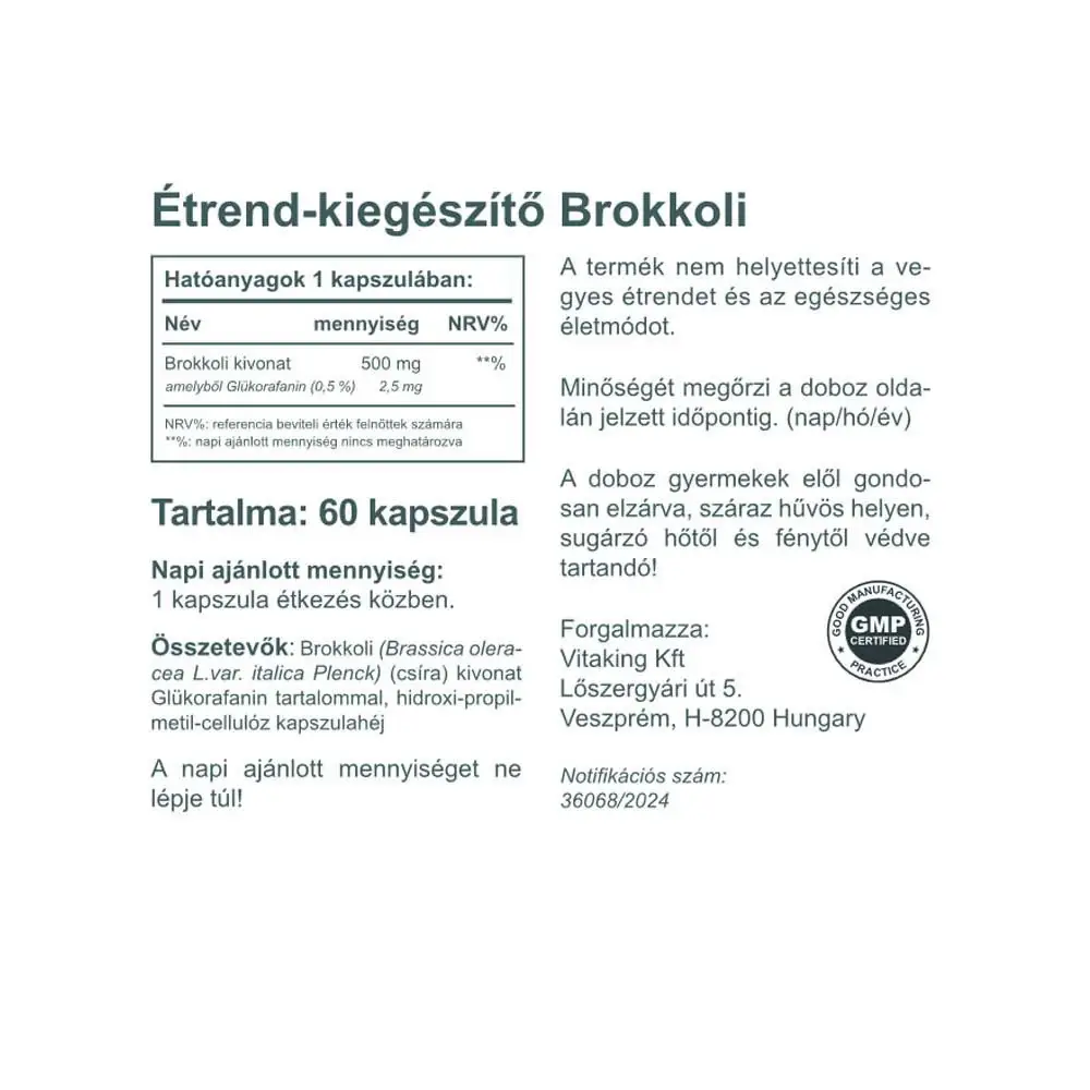 Vitaking Sulforaphane From Broccoli 400 mcg (60 Veg Kapsler) - Billede 2