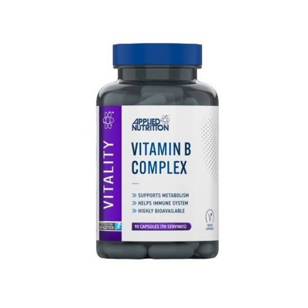 Vitality Vitamin B-kompleks – 90 kapsler – Nuvalia