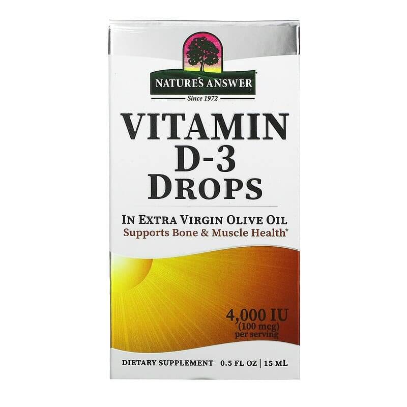 D-3-vitamin-dråber