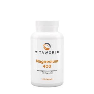 Vitaworld Magnesium 400 (120 Capsules) - Nuvalia