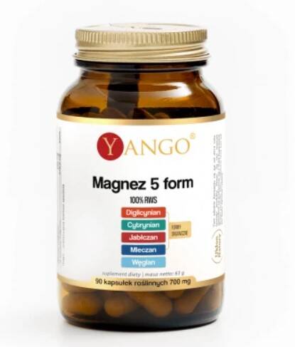 YANGO Magnesium 5 Form (90 caps.) - Nuvalia
