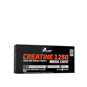 Creatine 1250 Mega Caps - 120 caps - Nuvalia