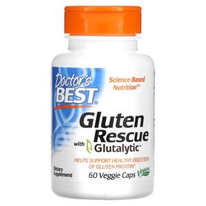 Gluten Rescue with Glutalytic - 60 vcaps - Nuvalia