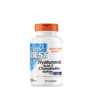 Hyaluronic Acid + Chondroitin Sulfate with BioCell Collagen - 60 caps - Nuvalia