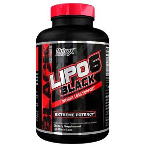 Lipo-6 Black - 120 liquid caps - Nuvalia