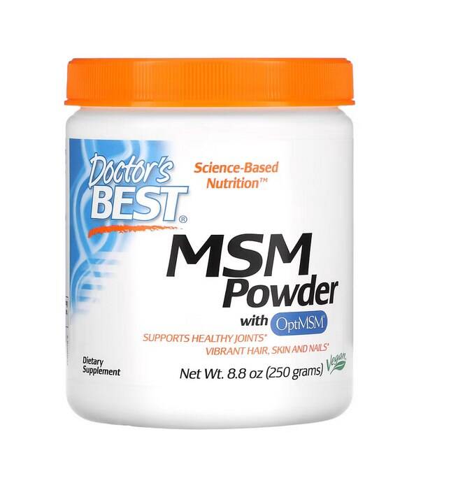 MSM med OptiMSM (vegansk)