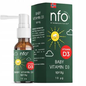 NFO Vitamin D3 Baby Spray (20 ml) - Nuvalia