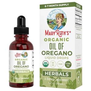 Økologisk oregano olie i flydende dråber - 30 ml - Nuvalia